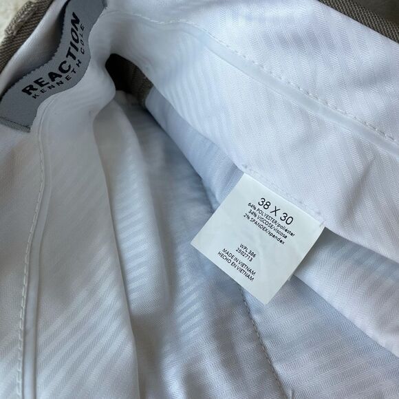 Reaction Kenneth Cole Dress Pants - Men’s 38 x 30 - Picture 7 of 7